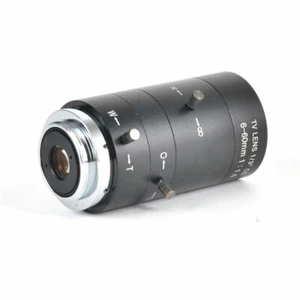 6-60mm F1.6 Manuelle Iris CCTV Kamera Objektiv 1/3 "CS-Mount für DIY Nachtsicht - Bild 1 von 9