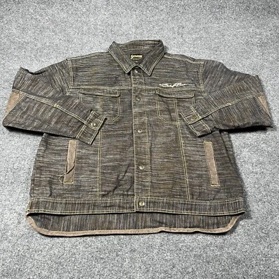 Schott джинсовая куртка мужская 2XL сверхпрочный Jean Snap Нью-Йорк Сити Chore - Изображение 1 из 4