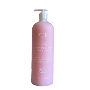 She - Honey & Peach Niacinamid (B3) Duschgel (33,8 flüssige Unzen/1 l) - Bild 1 von 1