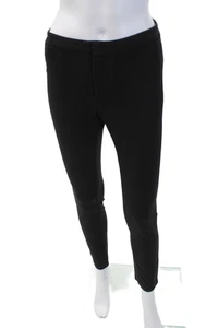 Pantalone donna Vince cotone zip plissettato foderato gamba affusolata nero taglia 2 - Foto 1 di 5