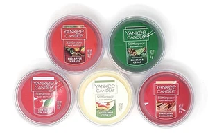 Yankee Candle Holiday Scenterpiece Meltcups mit rotem Organza Geschenkbeutel - 5er Set - Bild 1 von 3
