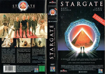 (VHS)  Videokassette - Stargate - James Spader, Kurt Russell, Viveca Lindfors - Bild 1 von 2