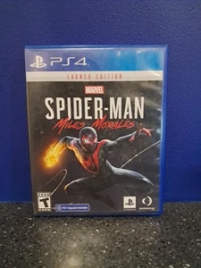 Marvel Spiderman: Launch Edition Miles Morales Sony PlayStation 4 PS4, 2020 - Picture 1 of 5