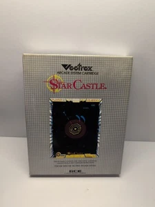 Star Castle Vectrex GCE 1983 Game Box Game Overlay FAST SHIPPER GOOD LOOK! - Picture 1 of 15