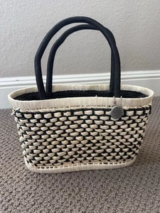 Y2K The Sak Woven And Crocheted Bucket Purse Handbag Never Used - Picture 1 of 4