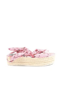 ICONIC Alpargatas Mujeres Sandalias Talla EU 38 blanco-rojo-amarillo pálido - Imagen 1 de 6