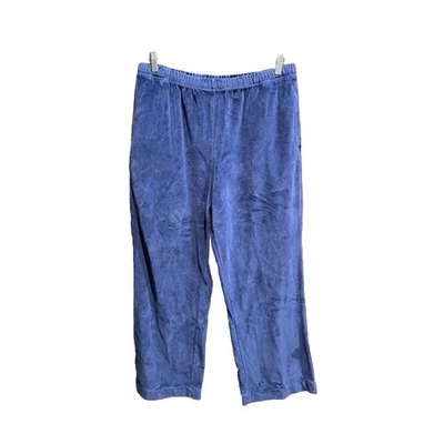 Pantalones Christian Dior Monsieur de terciopelo azul para hombre talla grande Foto 1 de 4
