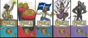 2020 Australia Last Mint Eureka Full Set of 5x $1 Coins C Mintmark Folder issues - Picture 1 of 2