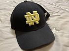 New Era Notre Dame Fighting Irish Navy blue hat 59 fifty fitted 7 1/2 7.5 Vntg