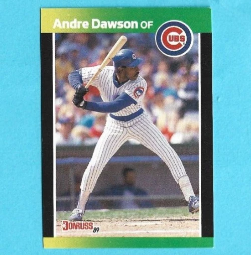 1989 Donruss Baseball's Best Baseball Card #4 Andre Dawson - Image 1 of 1