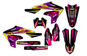 2019-2023 WR 450 F SURGE Purple Senge Graphics Kit Compatible with Yamaha - Foto 1 di 10