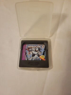 Vintage Sega Game Gear Robocop 3 Cartridge And Case - Image 1 of 3