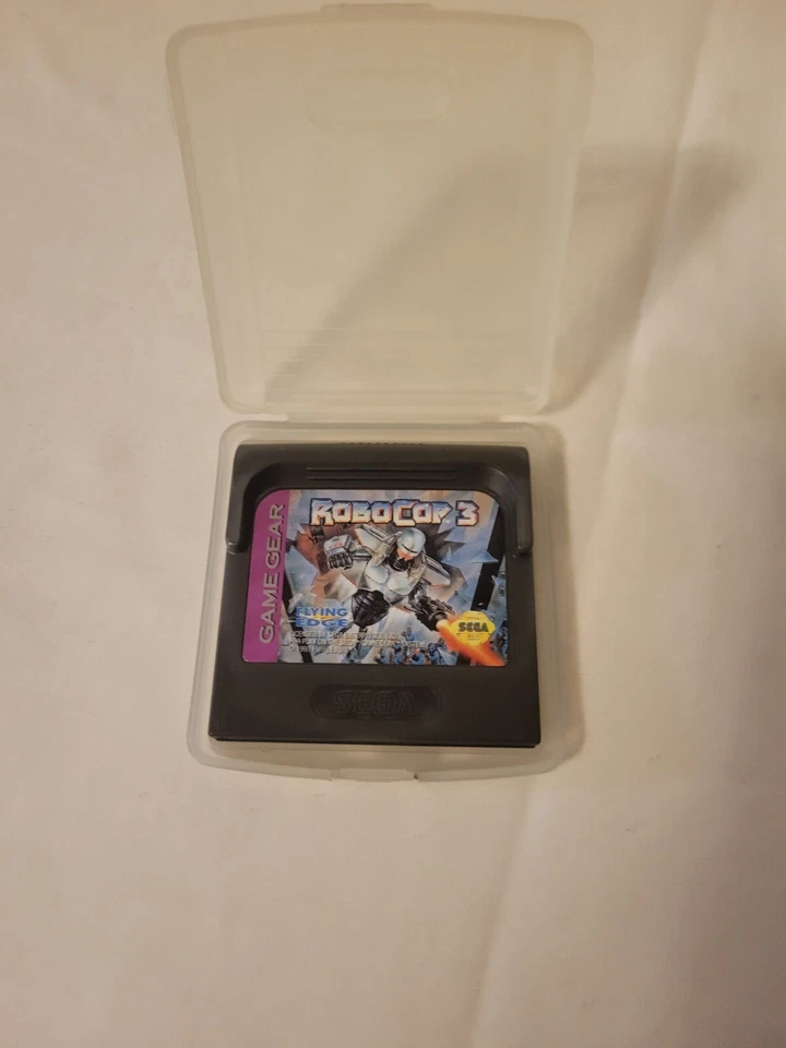 Vintage Sega Game Gear Robocop 3 Cartridge And Case - Image 1 of 3