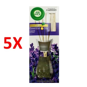 5 X Airwick Profumatore A Bastoncini Lavanda In Fiore 25 Ml - Imagen 1 de 1