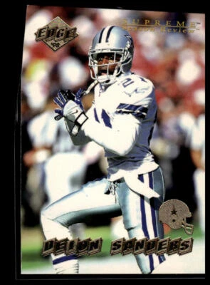 1998 Collector's Edge Supreme Season Review #44 Deion Sanders - Image 1 of 2