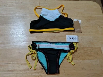 New Girls Size 7 Stitch Perfect High adjustable Set By Hobie MSRP $39 - Image 1 of 4
