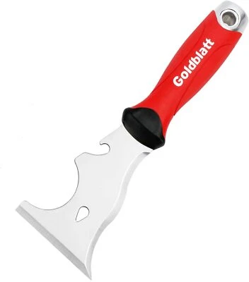Paint Scraper 9-in-1 Stainless Steel Putty Knife multi-function scraper tool - Image 1 of 4
