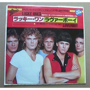 LOVERBOY LUCKY ONES 7" P/S JAPANESE - Picture 1 of 1