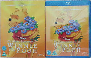 Disney Many Adventures of Winnie The Pooh Blu-ray & O-Ring Sleeve Sealed MINT