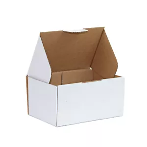 Mailing Box 150 x 100 x 75mm Diecut White Shipping Carton B18 - Picture 1 of 2