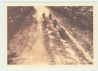 Harley Davidson Motorcycles Racing dirt track 1999 Postcard P5