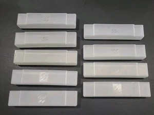 9 SNES Cartridge Kunststoff Staubhülle Schutzfolien für Super Nintendo Spiele - Bild 1 von 5