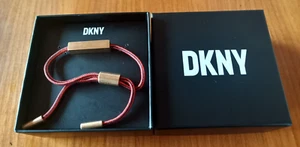 DKNY Unisex Armband Rot/Gold NEU und Ungetragen OVP $ 38.00 von New York **TOP** - Bild 1 von 2