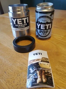 Yeti Rambler Stainless Colster 12 OZ W Limited Edition Can Of Air Pop Top - Bild 1 von 1