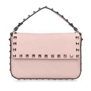 NUEVO VALENTINO GARAVANI ROCKSTUD CUERO MINI BOLSO BANDOLERA MONEDERO AUTÉNTICO NUEVO CON ETIQUETAS - Imagen 1 de 15