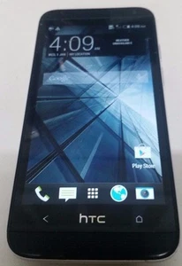 HTC Desire 601 White 8GB Unknown Carrier Fair Condition Cracked Bad Touch Screen - Picture 1 of 8