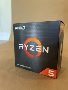 AMD Ryzen 5 5600X Desktop Processor (4.6GHz, 6 Cores, Socket AM4) Box -... - Picture 1 of 4