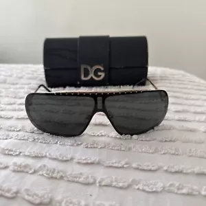 Vintage Dolce & Gabbana Sonnenbrille Gestell Mod D&G 6017 Col 02/71 120 Italy - Bild 1 von 14
