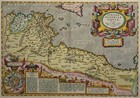 Africae propriae tabula - A. Ortelius 1603 - Libyen, Tunesien, Sizilien, Malta