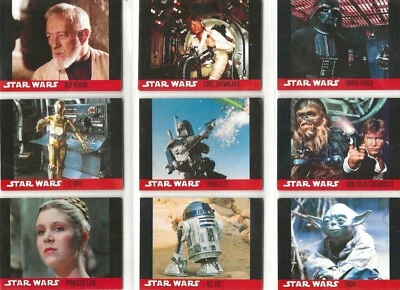 Star Wars  Set of Cards 1 TO 10  by Topps 1995  SET OR SINGLES CHOOSE - Image 1 of 4