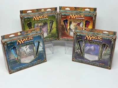 MTG - Magic The Gathering - Archenemy (ARC) Set of 4 Boxes - New Sealed! - Image 1 of 4