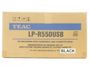 TEAC LP-R550USB-B CD recorder turntable cassette player NEW Item From JP - Picture 1 of 4