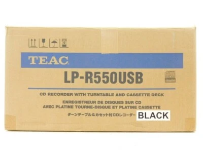 TEAC LP-R550USB-B CD recorder turntable cassette player NEW Item From JP - Image 1 of 4