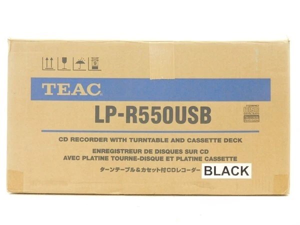 TEAC LP-R550USB-B CD recorder turntable cassette player NEW Item From JP - Image 1 of 4