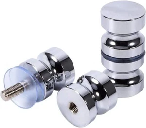 Shower Screen Handle 2 Set Bathroom Door Handle Knob with Solid Stainless Steel - Picture 1 of 3