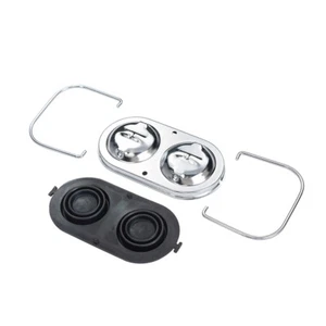 Nueva tapa Master Cylinde cromada con fianzas y juntas para Chevy Corvette 1967-1982 - Imagen 1 de 12