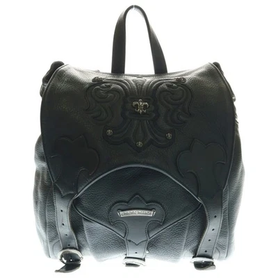 Chrome Hearts Backpack-L Large Backpack BS Fu Decor Leather Black Used b49a3e7ca - Image 1 of 4