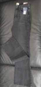 Wild Fable Women's High Rise Flare Fitted Hip & Thigh Flared Jeans Size 6L Black - Picture 1 of 17