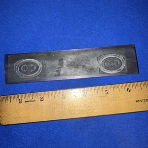 Druckplatte “ Hope Trade Mark “ Made in USA - Bild 1 von 8