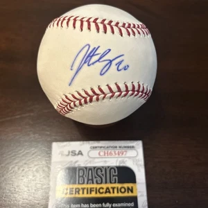 Baseball ROMLB firmato Jonathan Lucroy nuovo. JSA CERT - Foto 1 di 4