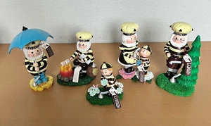 Lote de 5 estatuillas coleccionables de Kurt Adler Hershey's de 5,5" - Imagen 1 de 3
