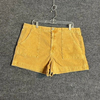 Pantalones Cortos American Eagle Mujer Amarillo Pana Talla 18 Amarillo Súper Elástico Boho Foto 1 de 4
