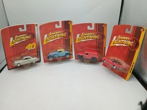 JOHNNY LIGHTNING 1/64 Sc. LOT OF 4 cars 1970 Dodge Superbee, Cadillac,Chevy,Olds - Picture 1 of 5