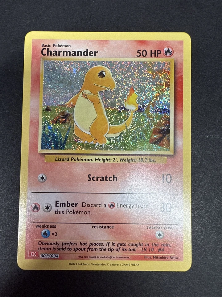 Charmander Pokemon • Classic Collection • 001/034 Trading Card Game Classic - Image 1 of 2