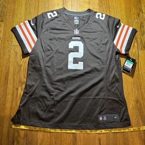 Cleveland Browns Johnny Manziel Nike On Field Jersey Womens size XL NWT - Picture 1 of 8