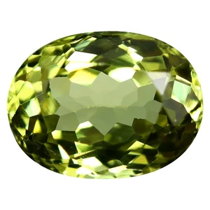 1.17 ct Grand looking Oval Cut (7 x 5 mm) Yellow Green Un-Heated Mali Garnet - Picture 1 of 2